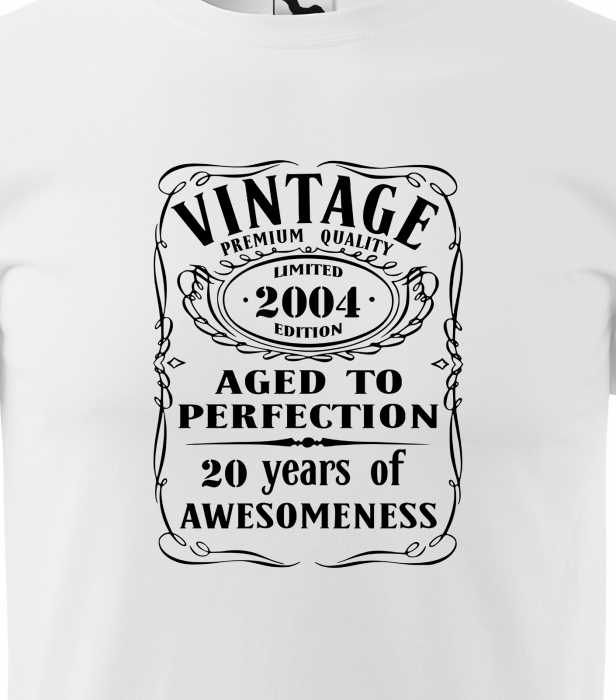 Tricou personalizat 21 ani, Aged to PERFECTION [2]