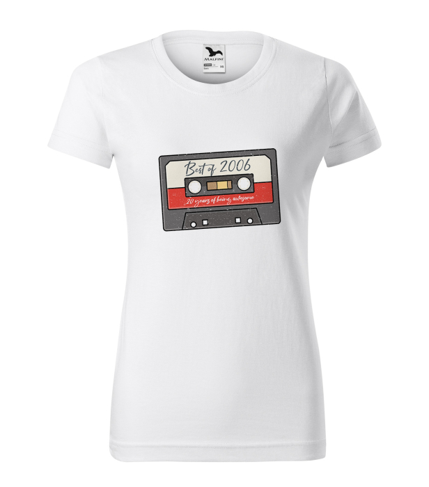 Tricou personalizat 20 ani, BEST of vintage casette [1]