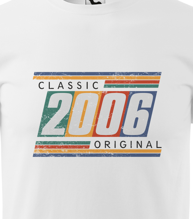 Tricou personalizat 20 ani, Classic and ORIGINAL [2]