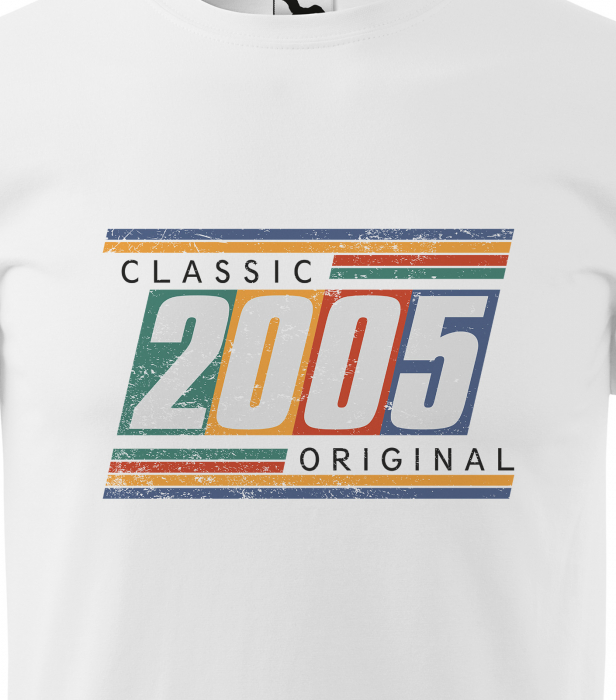 Tricou personalizat 20 ani, Classic and ORIGINAL [2]