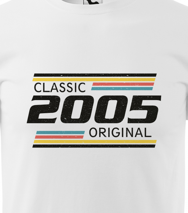 Tricou personalizat 20 ani, Classic ORIGINAL year [2]