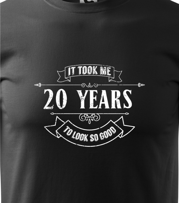 Tricou personalizat 20 ani, It Took Me [2]