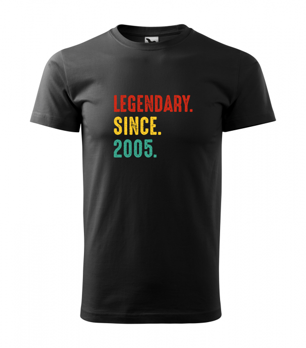Tricou personalizat 20 ani, Legendary Since [1]