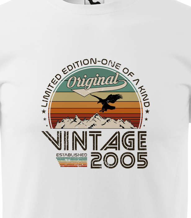 Tricou personalizat 20 ani, LIMITED edition - ONE of a kind [2]