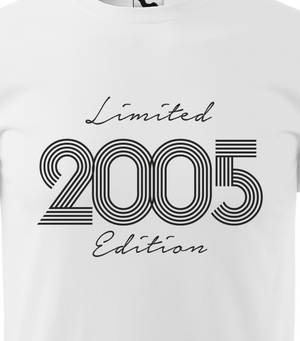 Tricou personalizat 20 ani, Limited Edition, Year [2]