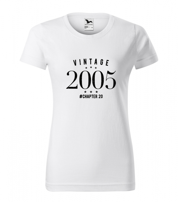 Tricou personalizat 20 ani, VINTAGE chapter [1]