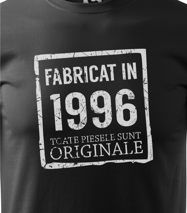 Tricou personalizat 30 ani, Fabricat In [2]