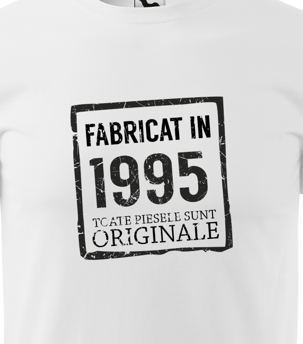 Tricou personalizat 30 ani, Fabricat In [2]