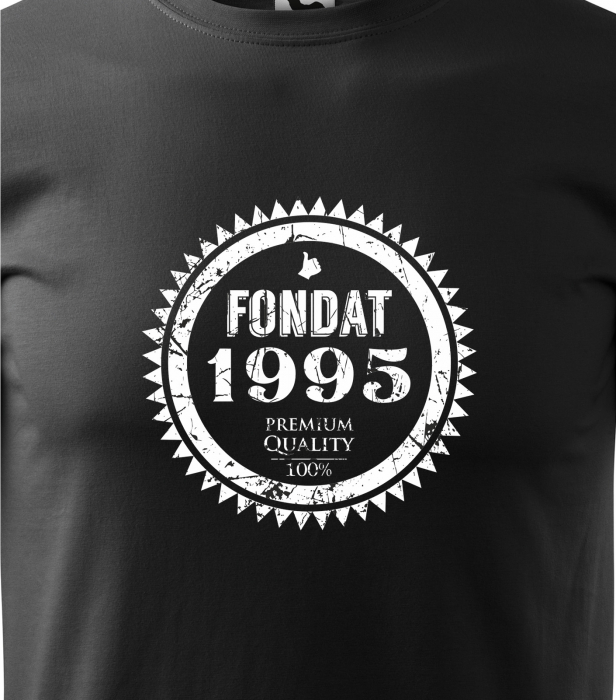 Tricou personalizat 30 ani, Fondat In [2]