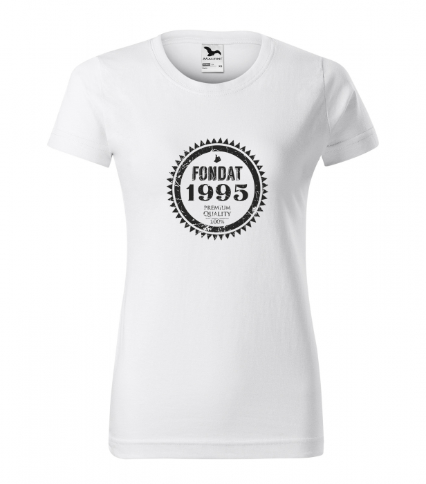 Tricou personalizat 30 ani, Fondat In [1]