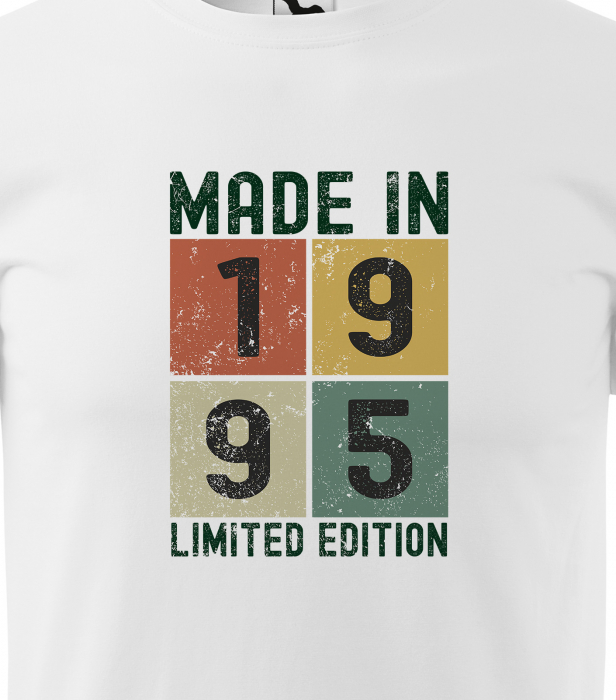 Tricou personalizat 30 ani, LIMITED edition YEAR [2]