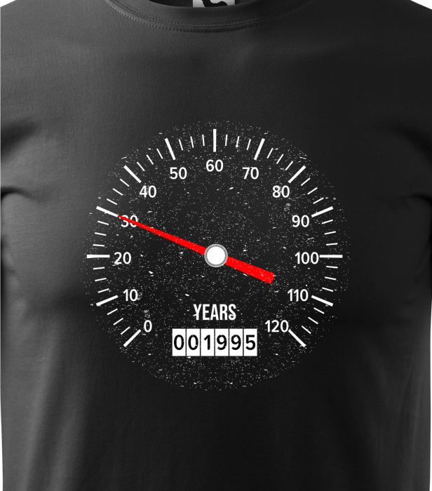 Tricou personalizat 30 ani, Speed Your Age [2]