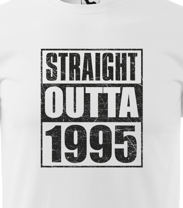 Tricou personalizat 30 ani, STRAIGHT outta [2]