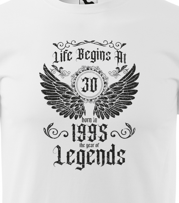 Tricou personalizat 30 ani, The year of the LEGENDS [2]