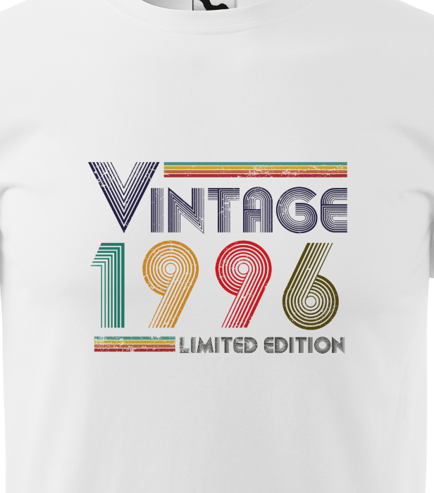Tricou personalizat 30 ani, VINTAGE year LIMITED edition [2]