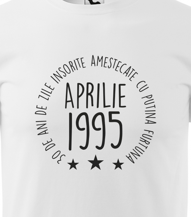 Tricou personalizat 30 ani, Zile INSORITE amestecate cu FURTUNA [2]