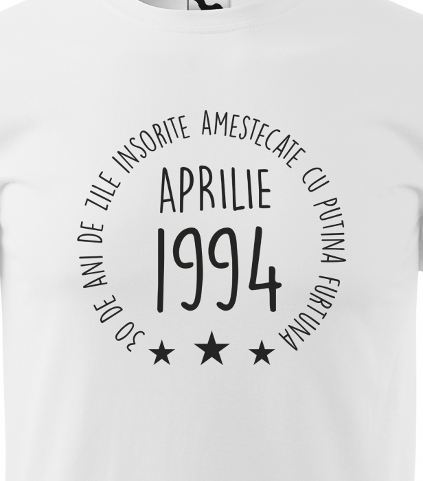 Tricou personalizat 31 ani, Zile INSORITE amestecate cu FURTUNA [2]