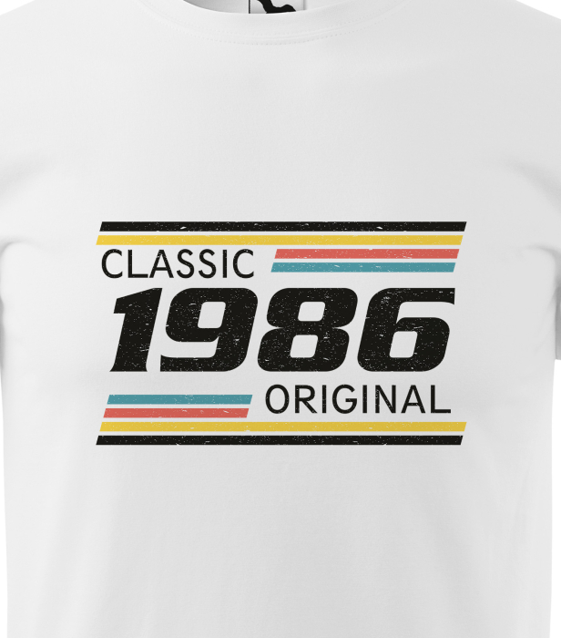 Tricou personalizat 40 ani, Classic ORIGINAL year [2]