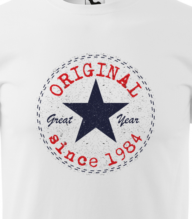 Tricou personalizat 40 ani, Great Year, Original Since [2]