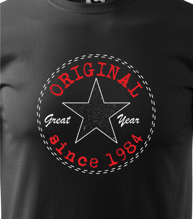 Tricou personalizat 40 ani, Great Year, Original Since [2]