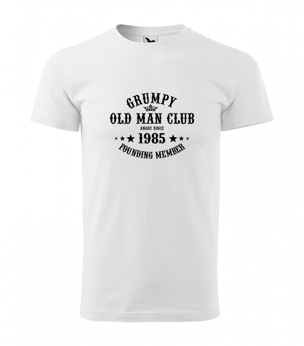 Tricou personalizat 40 ani, Grumpy Old Man [1]