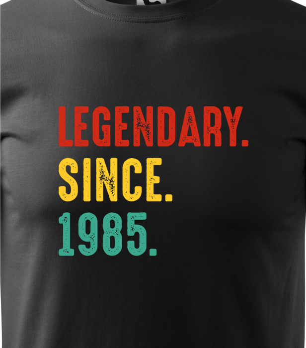 Tricou personalizat 40 ani, Legendary Since [2]