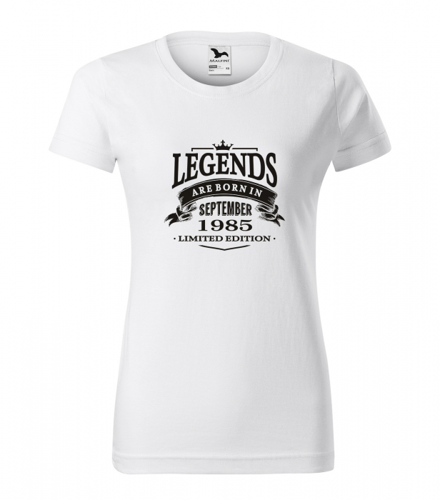 Tricou personalizat 40 ani, Legends are born [1]