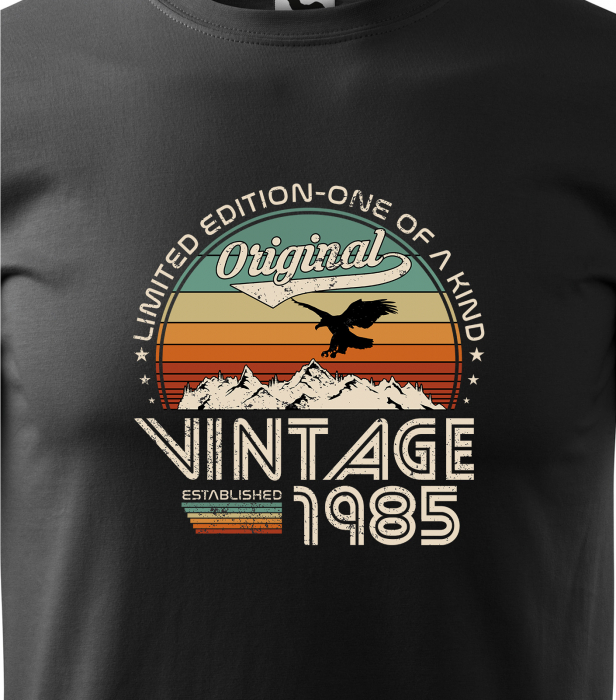 Tricou personalizat 40 ani, LIMITED edition - ONE of a kind [2]