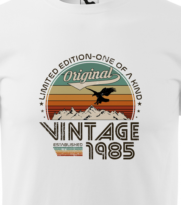 Tricou personalizat 40 ani, LIMITED edition - ONE of a kind [2]