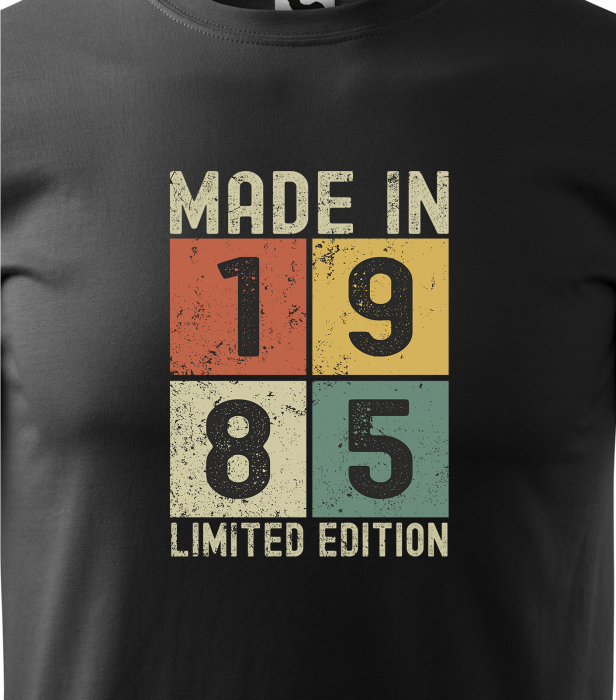 Tricou personalizat 40 ani, LIMITED edition YEAR [2]