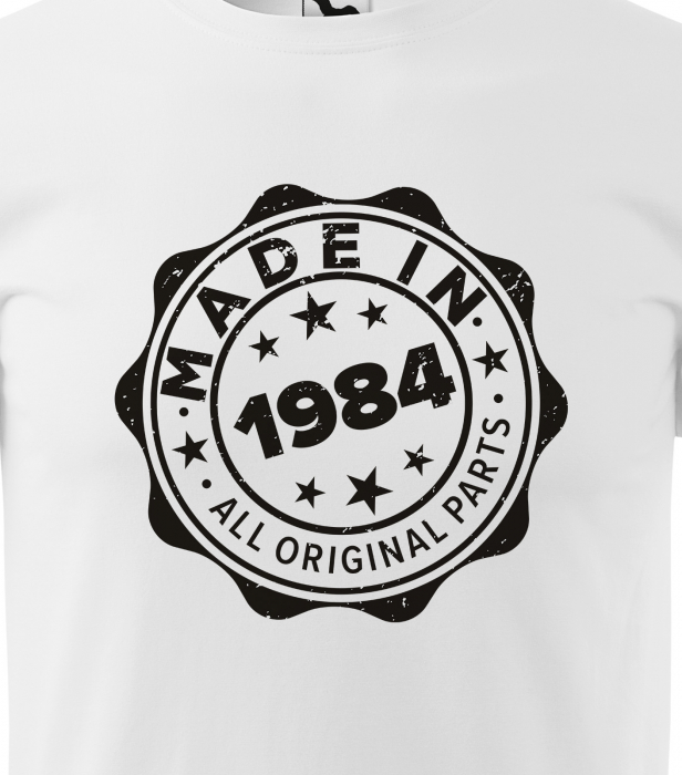 Tricou personalizat 40 ani, Made in [2]