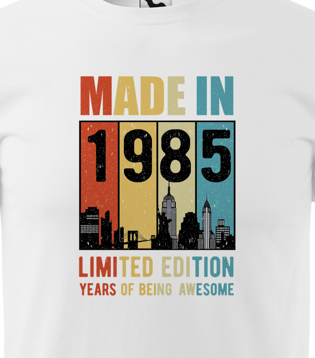 Tricou personalizat 40 ani, Made IN - LIMITED edition [2]