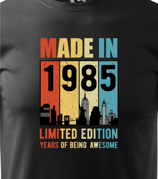 Tricou personalizat 40 ani, Made IN - LIMITED edition [2]