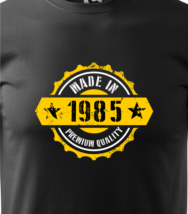 Tricou personalizat 40 ani, Made In - Premium Quality [2]
