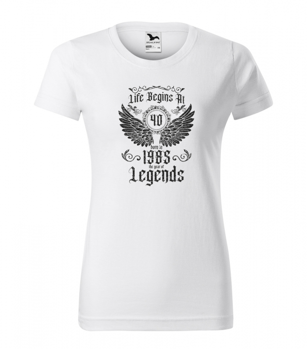 Tricou personalizat 40 ani, The year of the LEGENDS [1]