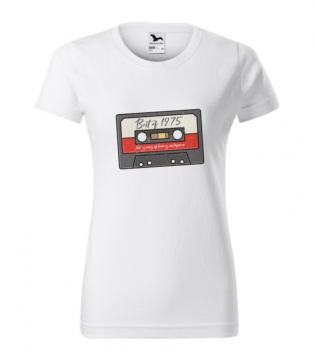 Tricou personalizat 50 ani, BEST of vintage casette [1]
