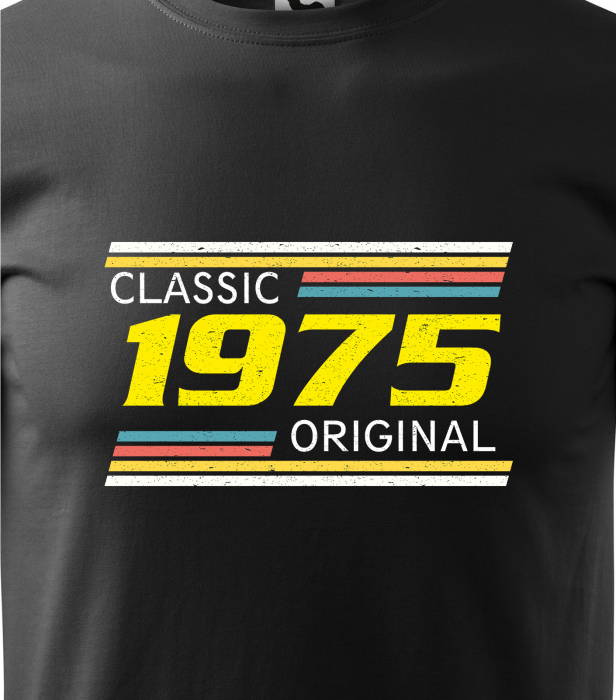 Tricou personalizat 50 ani, Classic ORIGINAL year [2]