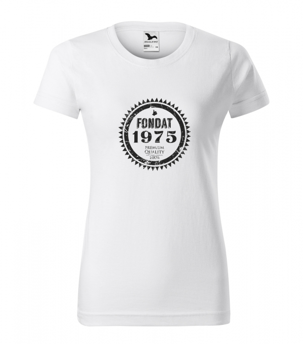 Tricou personalizat 50 ani, Fondat In [1]