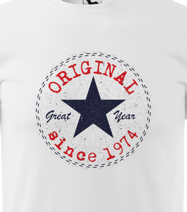 Tricou personalizat 50 ani, Great Year, Original Since [2]
