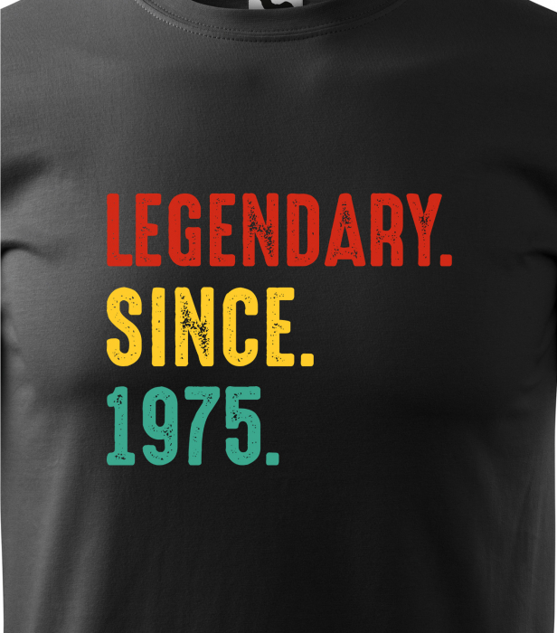Tricou personalizat 50 ani, Legendary Since [2]