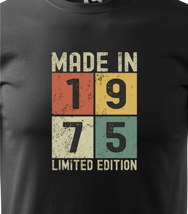 Tricou personalizat 50 ani, LIMITED edition YEAR [2]