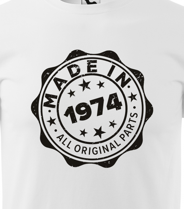 Tricou personalizat 50 ani, Made in [2]