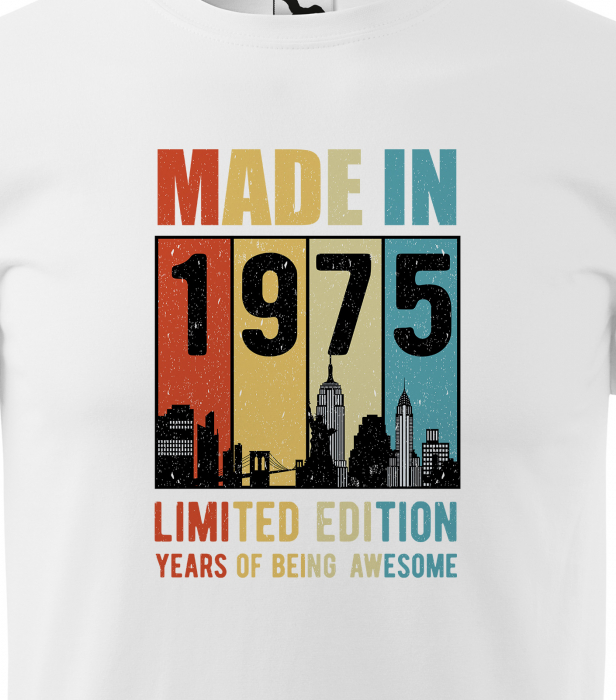 Tricou personalizat 50 ani, Made IN - LIMITED edition [2]