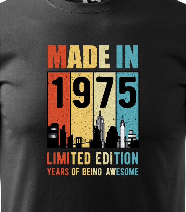 Tricou personalizat 50 ani, Made IN - LIMITED edition [2]