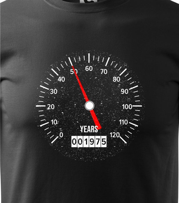 Tricou personalizat 50 ani, Speed Your Age [2]