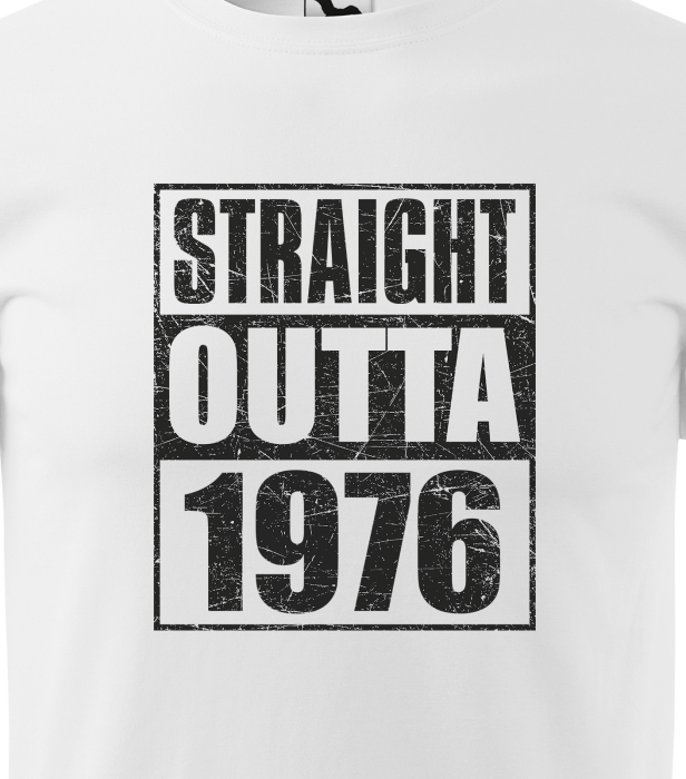 Tricou personalizat 50 ani, STRAIGHT outta [2]