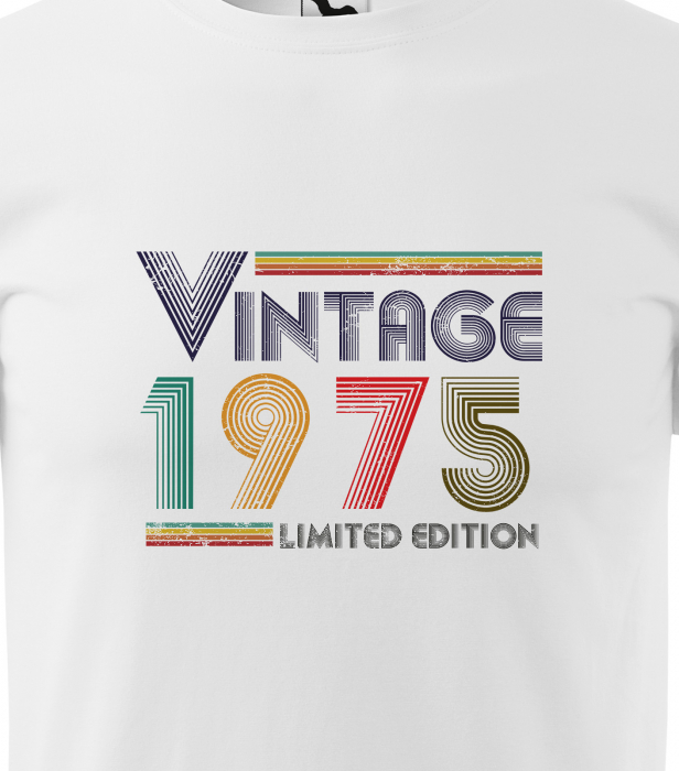 Tricou personalizat 50 ani, VINTAGE year LIMITED edition [2]