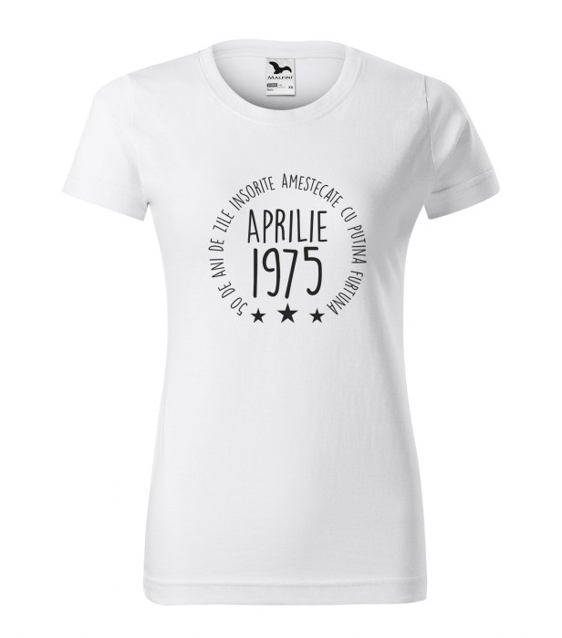 Tricou personalizat 50 ani, Zile INSORITE amestecate cu FURTUNA [1]
