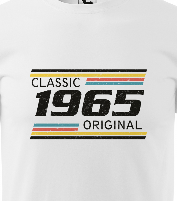 Tricou personalizat 60 ani, Classic ORIGINAL year [2]