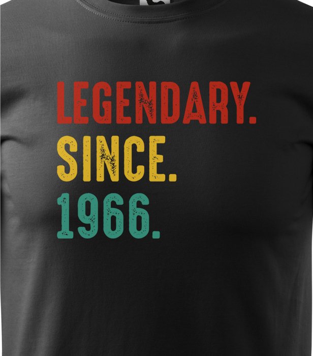 Tricou personalizat 60 ani, Legendary Since [2]